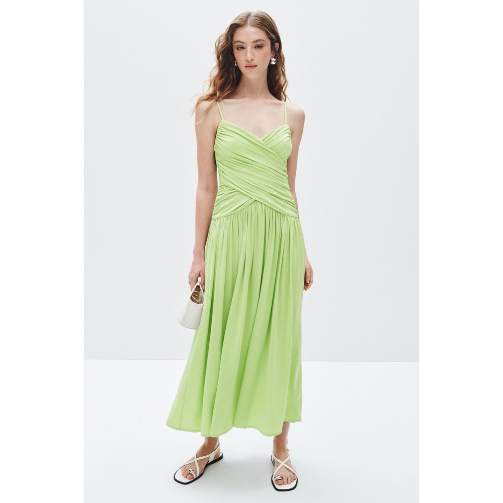 The Rossetta Getty Green Dress